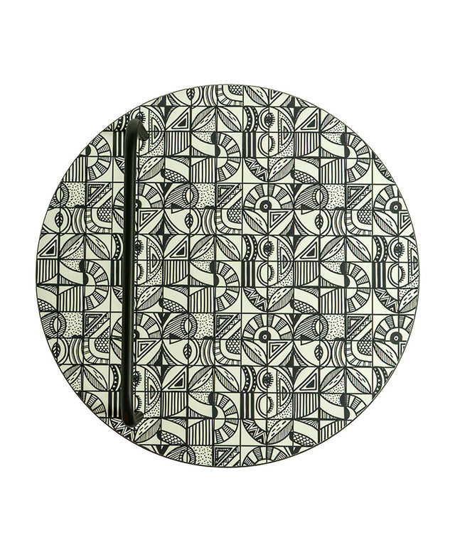 African Mosaic Sehpa