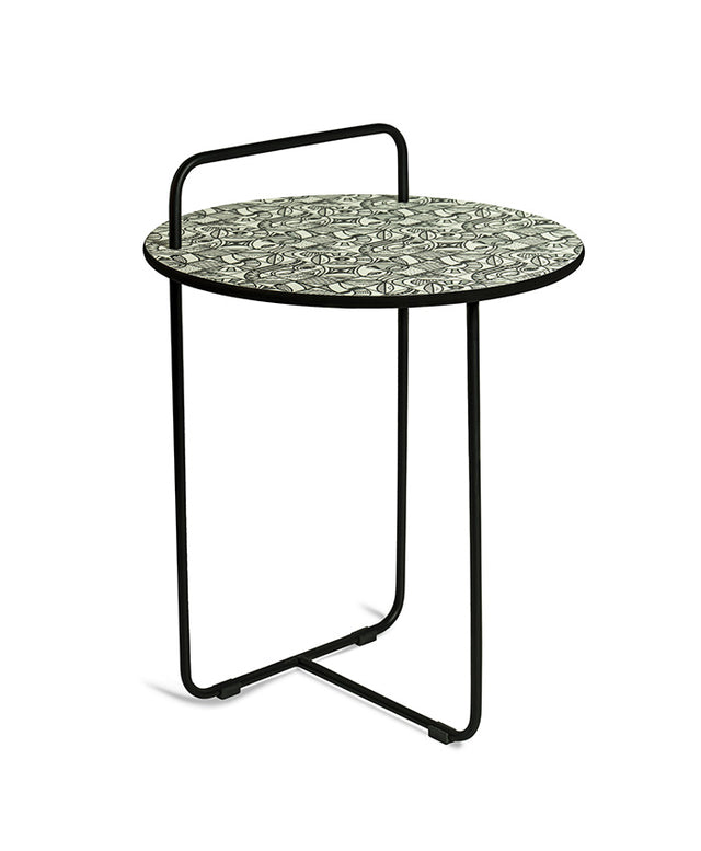 African Mosaic Sehpa