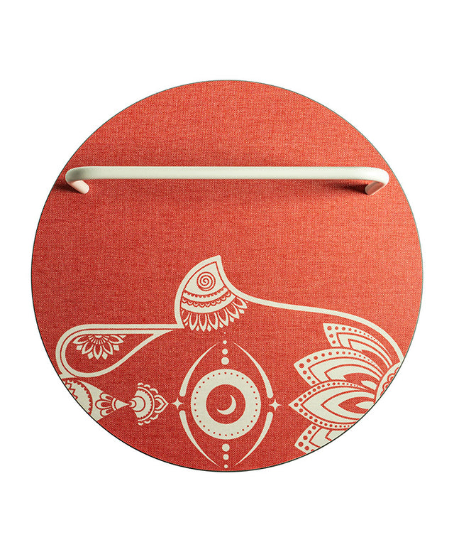 Fatma Eli Desenli Sehpa Seftali